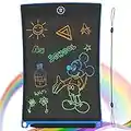 GUYUCOM Tableta de Escritura LCD, Tablero de Dibujo electrónico de 8.5 Pulgadas - Tablero de Grafiti de con Bloqueo de Pantalla borrable y Reutilizable para Pinturas niños y Juguete Educativo (Azul)