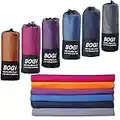 BOGI Microfiber Travel Sports Towel-Quick Dry Towel, Soft Lightweight Microfiber Camping Towel Absorbent Compact Travel Towel for Camping Gym Beach Bath Yoga Swimming Backpacking (M:40''x20''-Nblue)