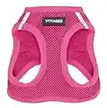 Voyager Step-in Air Dog Harness - All Weather Mesh Step in Vest Harness for Small and Medium Dogs by Best Pet Supplies - Harness (Fuchsia), Small