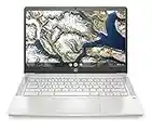 HP Chromebook 14-inch Laptop Computer, Intel Pentium Silver N6000 Processor, Intel UHD Graphics, 8 GB RAM, 128 GB eMMC Storage, Chrome (14a-na1020ca, 2021 Model)