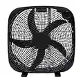 Amazon Basics 3 Speed Box Fan, 20-Inch, Black