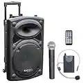 ibiza sound PORT12VHF-BT Portable PA Speaker System