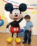Mickey Mouse Airwalker 52" Inch Jumbo Foil Mylar Birthday Balloon