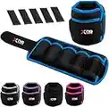 XN8 Poids de Cheville Set Réglable Poignet Durable avec Sangle Réglable pour Remise en Forme 1.5kg 2kg Exercice l'Entraînement Marche Jogging Gymnastique Aérobic