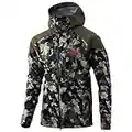 HUK Men's Standard ICON X Superior 3L Shell | Wind & Waterproof Hooded Jacket, Refraction Hunt Club, X-Large