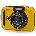 KODAK PIXPRO WPZ2 Rugged Waterproof Shockproof Dustproof WiFi Digital Camera 16MP 4X Optical Zoom 1080P Full HD Video Vlogging Camera 2.7" LCD (Yellow)