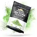 Matcha-Tee-Pulver-Bio - Ceremonial Grade - 100g Original Green Tea aus Japan. Grüntee-Pulver Matcha Zeremonie-Qualität, hergestellt in Kyoto. Ideal zum Trinken, Kochen und als Kaffee Latte Zugabe.