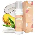 VERA Mousse Autobronzante Clair - 200ml - Sans Couleurs Artificiels - Fragrance Noix de Coco et Ananas - Bronzage sans Soleil - Autobronzant Progressif - Autobronzant Visage et Corps