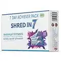 Shredin7 7 Day Pack Weight Management Supplement | Berry Flavour Drink | 21 Sachets 14 Capsules | Boosted with B Vitamins Keto Friendly | Men & Women - Made in The UK