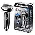 Panasonic ES-LV65-s Premium Wet and Dry 5-Blade Electric Shaver for Men ( UK 2pin Bathroom Plug)