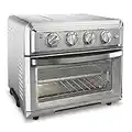 Cuisinart TOA-60 Air Fryer Toaster Oven, Silver (Renewed)