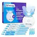 Whitebite Pro Teeth Whitening Kit with LED Light for Sensitive Teeth, Tooth Whitening System with 35% Carbamide Peroxide, (4)3ml Gel Syringes, (2)Remineralization Gel, and Mouth Tray, 7 Piece Set