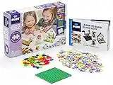 Plus-Plus - Learn to Build Pastel - 400 Pieces - Creative Building and Construction Set - Mix of Pastel and Neon Colors in a Box - Kids 5 to 12 Years - P5016