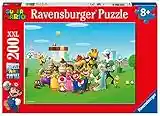 Ravensburger - Puzzle Super Mario, 200 Pezzi XXL, Età Raccomandata 8+ Anni