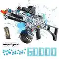 Sepehe Big Gel Ball Blaster - Best Cool Splatter Ball Gun Automatic Electric Water Bead Gun G36-C1 with 60000 Water Gel Beads, Target, Goggles