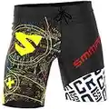 SMMASH Graffiti Pantalones Cortos para Hombres para Entrenamiento Cruzado (L)