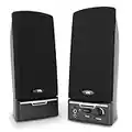 Cyber Acoustics 4 Watt 2.0 Computer Speaker System- Black