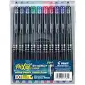 Pilot, FriXion Synergy Clicker Erasable, Refillable, Retractable Gel Ink Pens, Extra Fine Point 0.5 mm, Pack of 10, Assorted Colors