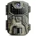 Trail Camera 32MP 1080P, iZEEKER Trail Cameras with 940nm No Glow Infrared LEDs, Game Camera with Night Vision Motion Activated IP66 Waterproof for Wildlife Watching Indoor Security