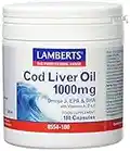 Lamberts Aceite 1000 mg, 180 capsulas, 180