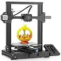 Imprimante 3D Creality Ender 3 V2 avec Carte mère 32 Bits silencieuse, Plate-Forme en Verre Carborundum 220x220x250mm, Fonctionne avec Filament PLA, ABS, PETG