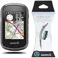 Garmin eTrex Touch 35 GPS Portatile, Schermo 2.6", Altimetro Barometrico e Bussola Elettronica & 010-11023-00 Staffa per Montaggio a Tubolare per Gps Serie Dakota