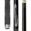 PureX HXT-P1 Black Quadruple Threat 4-Piece Technology Jump Break Pool Cue, 21-Ounce