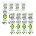 DELON+ Premium Cotton Rounds with Aloe Vera & B5 Provitamin - 100 Count pack of 8