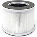 MELEDEN True HEPA Air Purifiers Filter Replacement Compatible for Home Ionic Air Purifiers Small Air Cleaning System for Home, Office Desk, Room or Desktop.GL2109