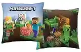 Minecraft - Coussin Chambre Enfant - 40 x 40 cm