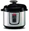 Tefal All-in-One Electric Pressure/Multi Cooker, (6 Portions), Black/Stainless Steel, CY505E40, 6L, 1600W