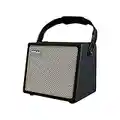 Acoustic Guitar Amplifier, 30 Watt Bluetooth Speaker Rechargeable Portable Acoustic Guitar Amp with Reverb Chorus Effect,3 Inputs，USB Charging Interface Black