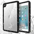 iPad Mini 4 Waterproof Case, IACase IP68 Waterproof iPad Mini 4 Waterproof Case with Lanyard Built-in Screen Protector Rugged Waterproof Shockproof Case for Apple iPad Mini 4