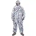 Huenco Extérieur Camo 3D Neige Sauvage Fermeture Éclair Ghillie Costume Pour Paintball Airsoft Chasse Faune Photographie