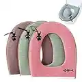 Coprisedili per WC,ZUZER 3pcs Toilette Copri Sedile Tappetino WC Universale Lavabile Toilet Seat Cushion Toilet Seat Cover