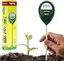 Suplong Soil Moisture Sensor Meter, Moisture Meter for Plants, Plant Water Meter, Plant Moisture Meter for Garden, Farm, Lawn, Indoor & Outdoor (No Battery Needed)(Green)