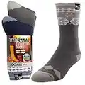 DG Hill (2pk or 4pk Thermal Socks for Men and Women, Heated Winter Boot Socks, Insulated for Cold Weather