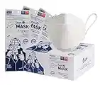 bon® / 50pcs / FFP2 Premium 3D Masque/Taille L/Certifié CE 0200 / Fabriqué en Corée/Emballage hygiénique individuel (KF94, Taille L, 50 unité)