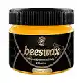 2pcs Naturales Cera De Abejas Para Condimentar Muebles De Madera, 1PC Wood Seasoning Beewax Restaurador De Muebles Pasta De Pulido Para Mesas De Madera, Sillas, Gabinetes, Puertas, Piso, 85 G