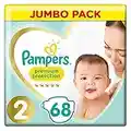 Pampers Premium Protection Diapers New Baby, Gr. 2 mini (4-8 kg), jumbo pack, 1 pack (1 x 68 pieces)