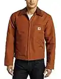 Carhartt Men's Weathered Duck Detroit Jacket, Carhartt Brown, XXL