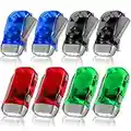 8 Pack Hand Crank Flashlight 3 LED Flashlight Powerful Emergency Safety Tool No Battery Required for Camping, Hiking, Outdoor Sports and Home Power Outage (Multi Color)