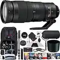 Nikon AF-S FX Full Frame NIKKOR 200-500mm f/5.6E ED Zoom Lens Bundle with Photo and Video Professional Editing Suite, Camera Sling Backpack, 95mm Filter Kit, 72-Inch Monopod and Cleaning Kit