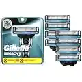 Gillette Mach3 Men's Razor Blade Refills, 8 Count