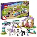 Lego Friends Horse Training and Trailer 41441 Building Kit; with Lego Friends Stephanie and Emma and 2 Animals; New 2021 (148 Pieces)