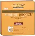 L'Oreal Paris Sublime Bronze Self Tanning Towelettes, Streak-Free, Natural Looking Tan, 6 ct