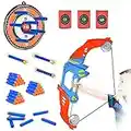 Modanais Bow and Arrow for Kids Toys Archery Bow Set with Foam Suction Cups Arrows Target Birthday for 3-10 Year Old Orange