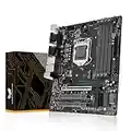 SHANGZHAOYUAN H97M PRO LGA 1150 Mainboard für Intel 4th/5th Gen Core i3 i5 i7/Pentium/Xeon (Micro ATX, 4*DDR3 Non-ECC, SATA3.0, USB3.0, NVME M.2, PCIE 3.0)