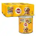 Pedigree Lot de 12 boîtes de 800 g de Nourriture Humide pour Chiens Saveur Poulet en paté