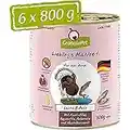 GranataPet Liebling's Mahlzeit Saumon & Dinde, 6 x 800 g, Nourriture Humide pour Chien, sans céréales et sans Sucre, Aliment Complet à Haute teneur en Viande et huiles de qualité supérieure